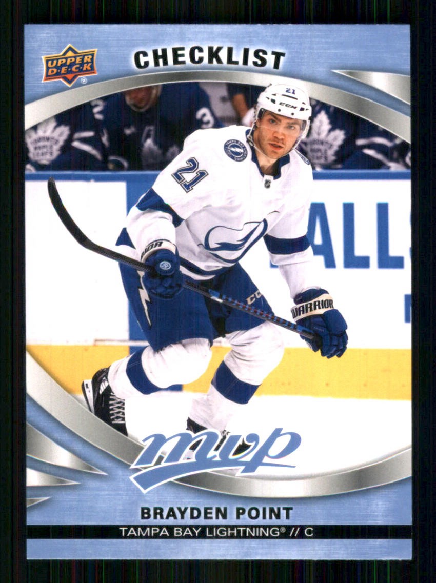 2023-24 Upper Deck MVP #200 Brayden Point Tampa Bay Lightning TW6846