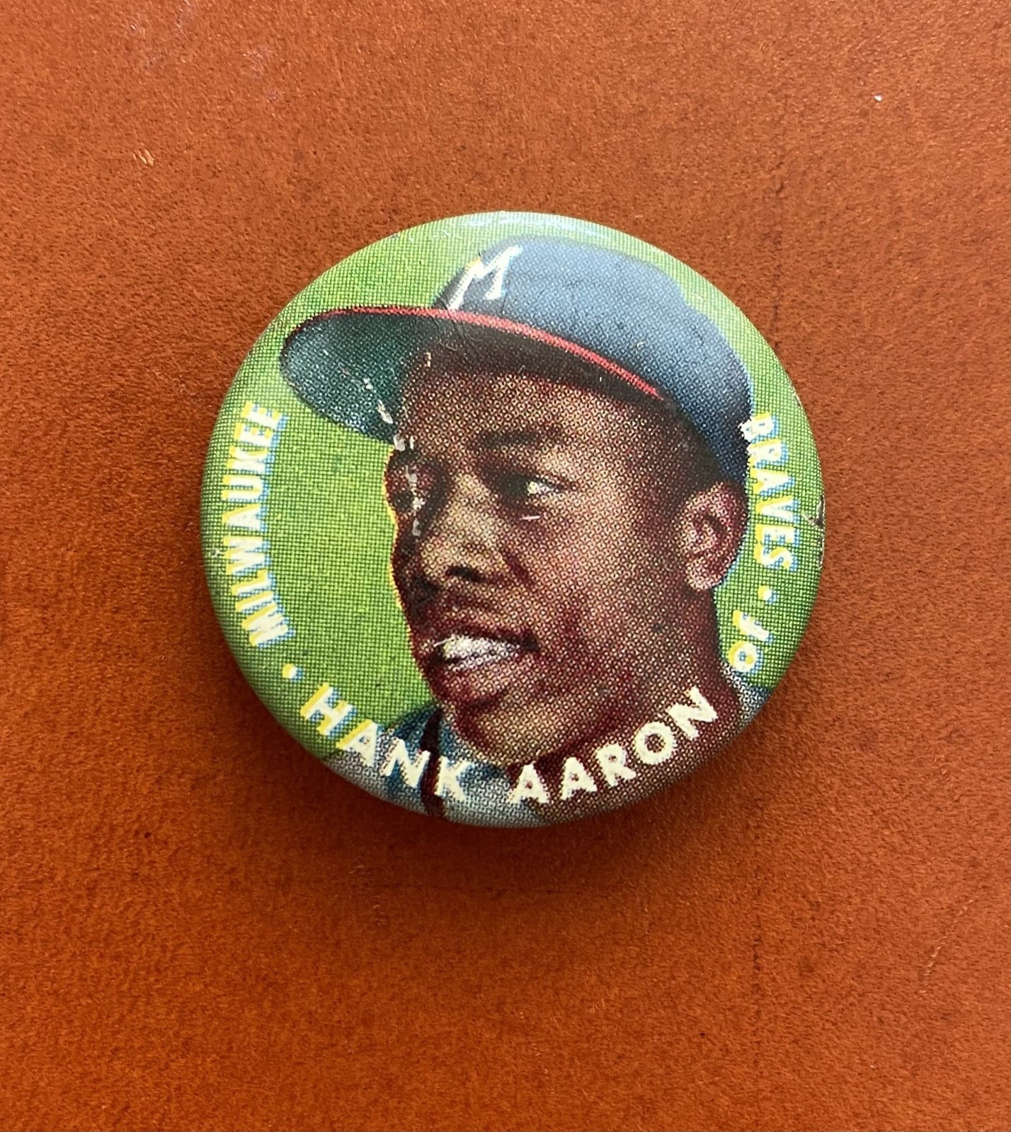 1956 Topps Pins (Buttons) Hank Aaron