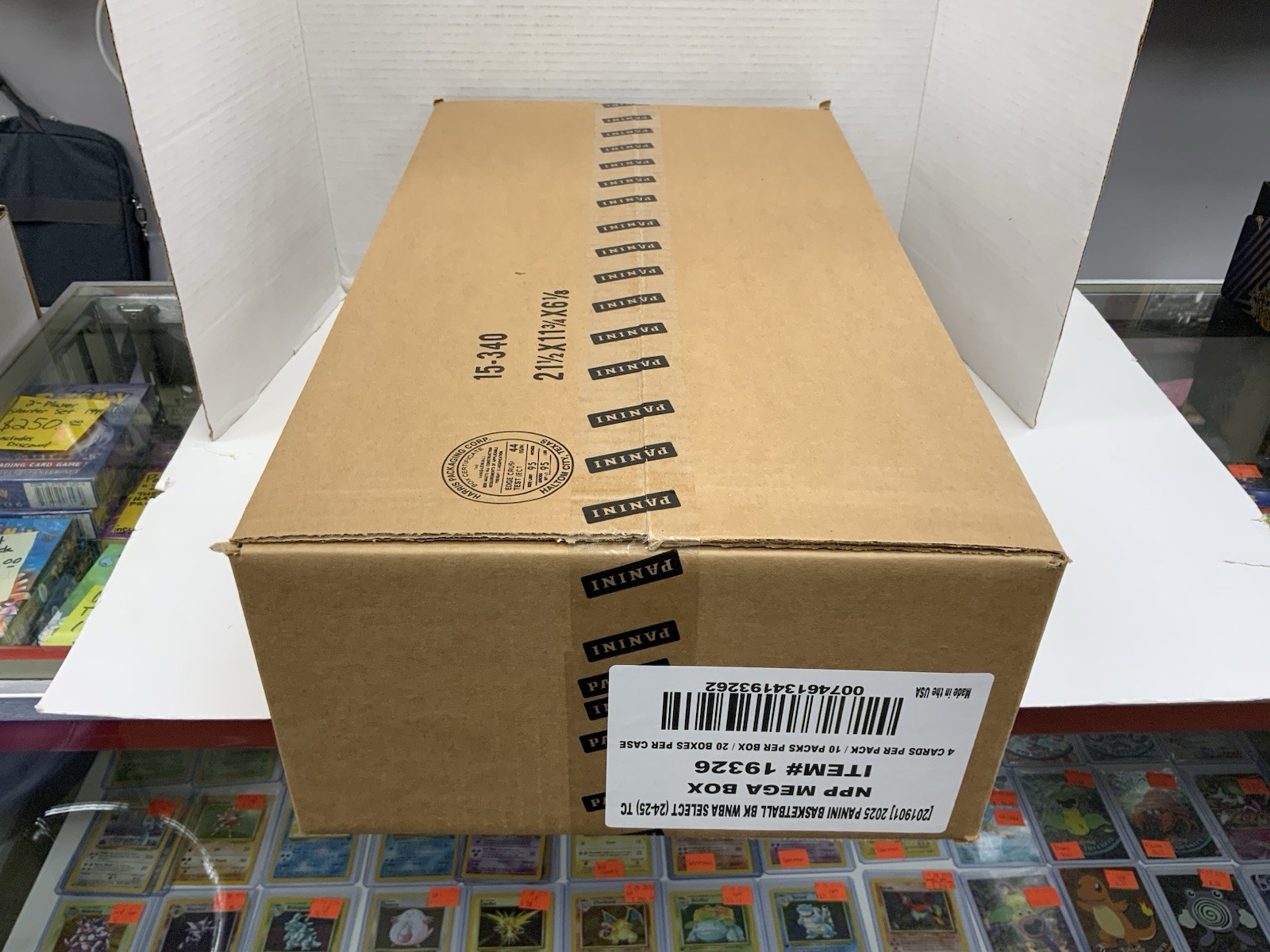 2025 Panini WNBA Basketball Select Factory Sealed Mega Case Of 20 Boxes