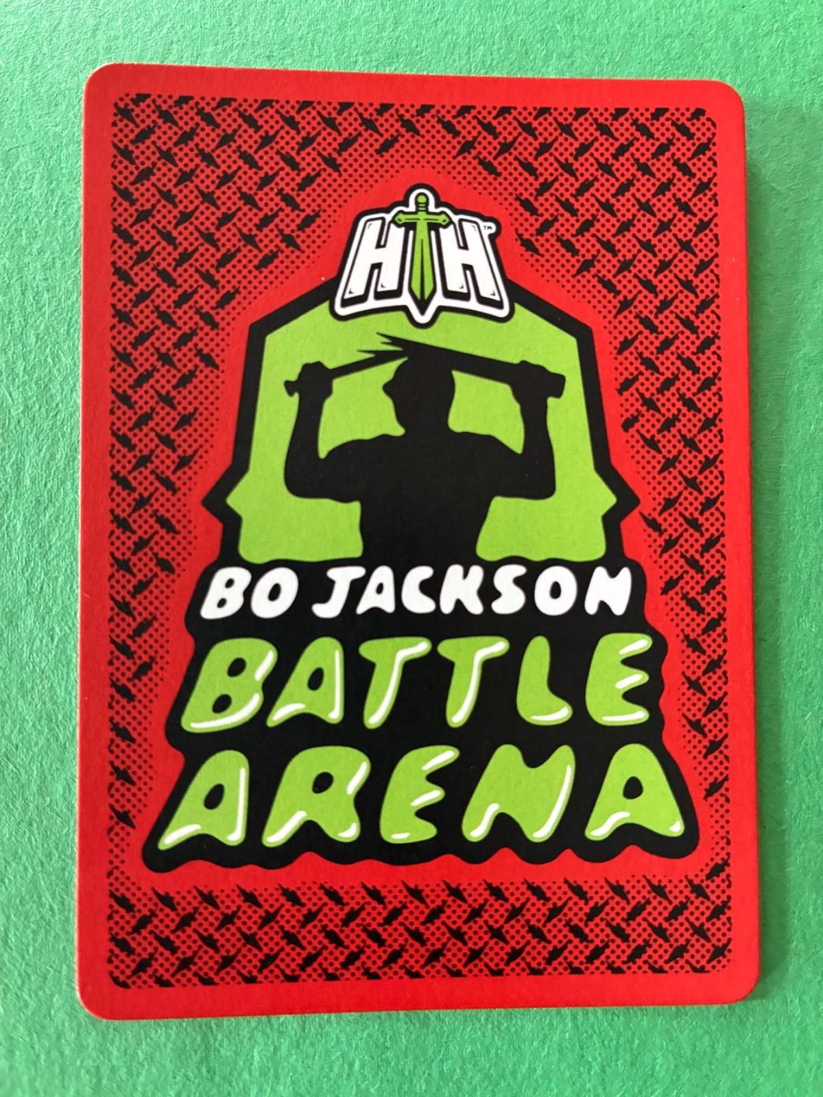 BoJax Battle Arena Tecmo Bowl-Brawl Battlefoil-BF327 McVillain-Tetairoa