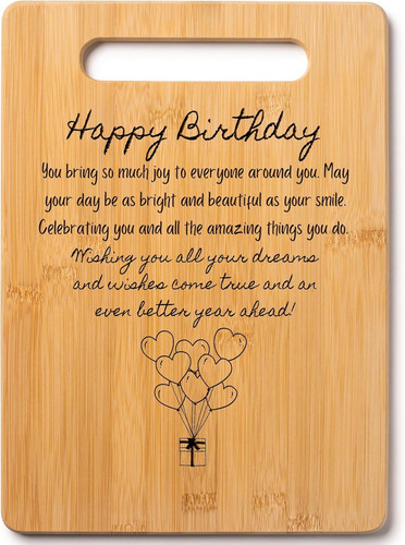 Gift for Birthday – Happy Birthday! You Bring So 11.8 inches x 7.8