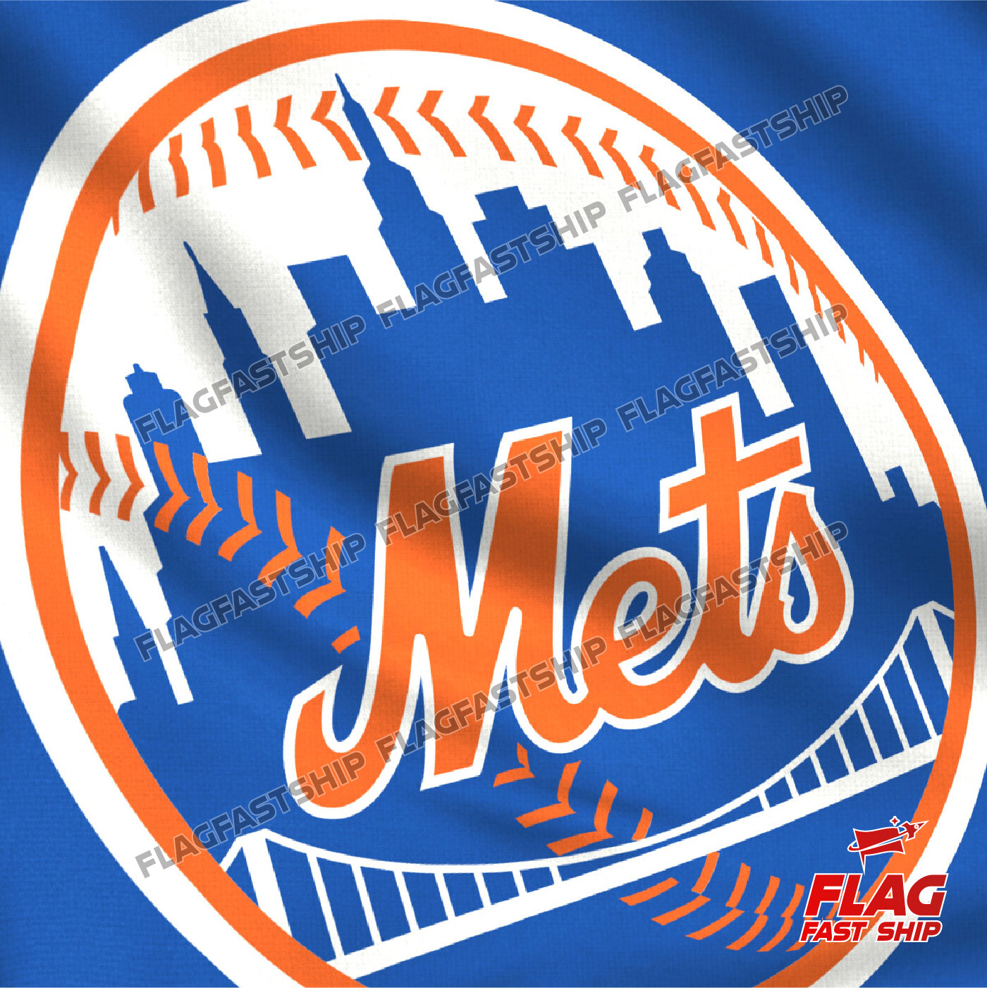 New York Mets Flag 3×5 FT Banner Logo Grommets Man Cave US Seller FREE Shipping