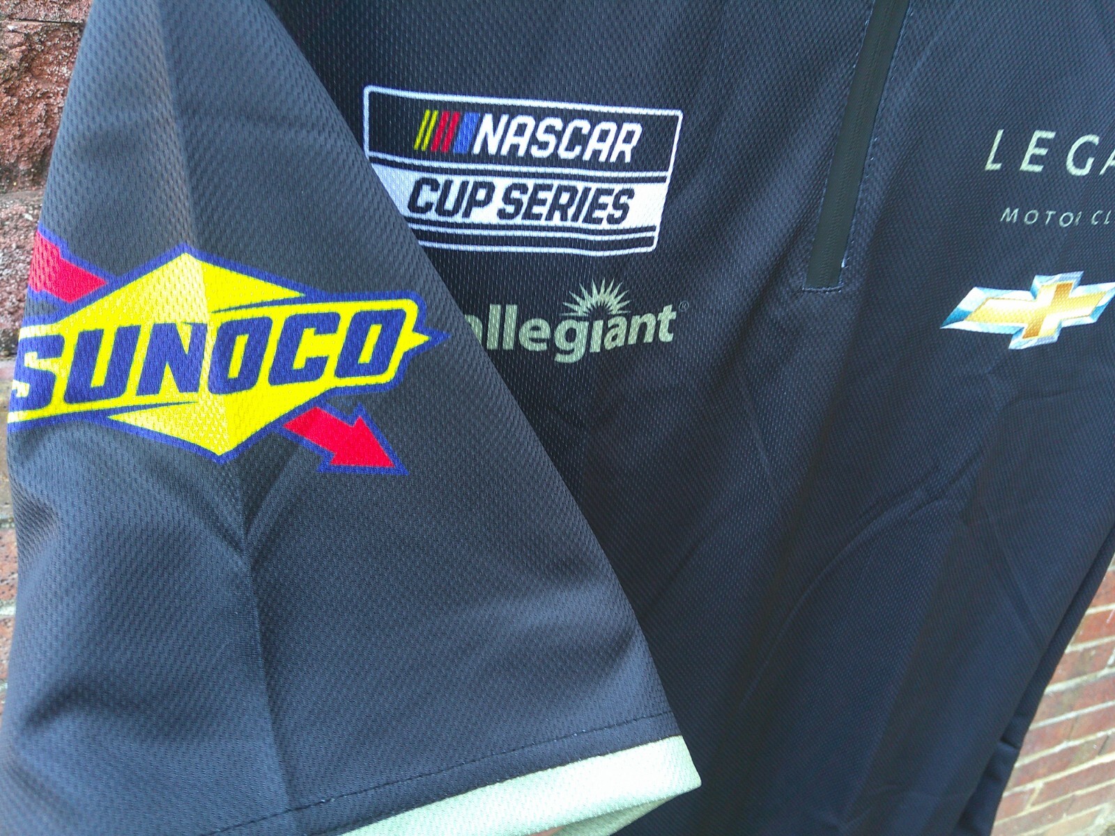 Noah Gragson #42 ALLEGIANT/Legacy Motor Club race day pit crew shirt – LARGE