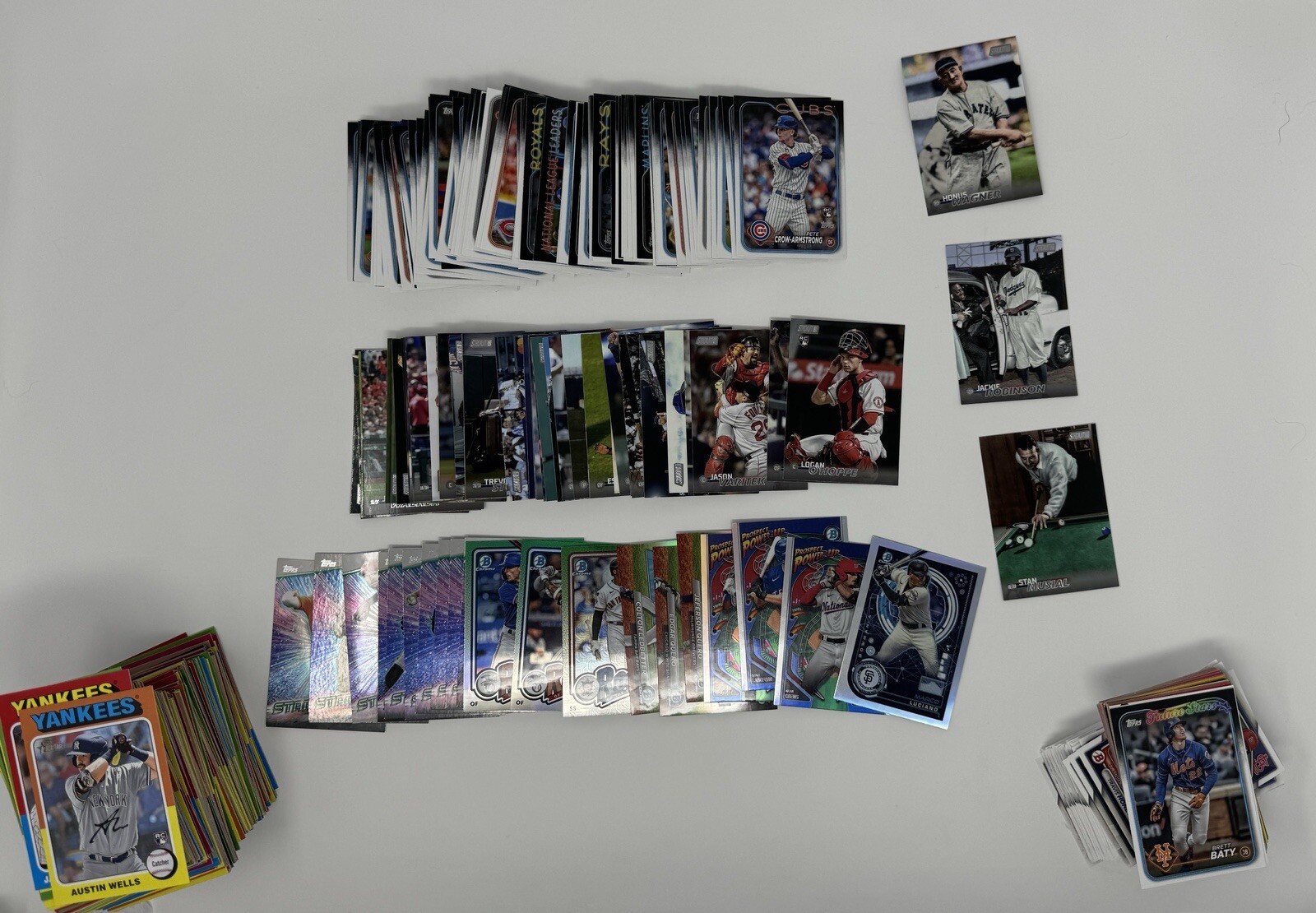 Assortment Of 150+ Baseball Cards Many Different Players