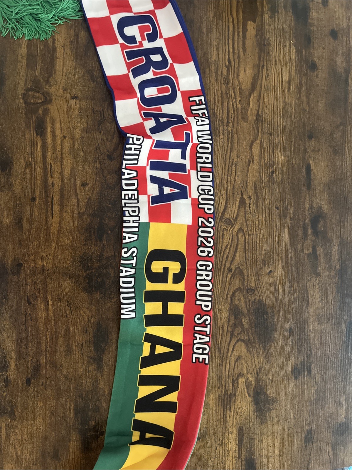 Croatia vs Ghana World Cup Scarf