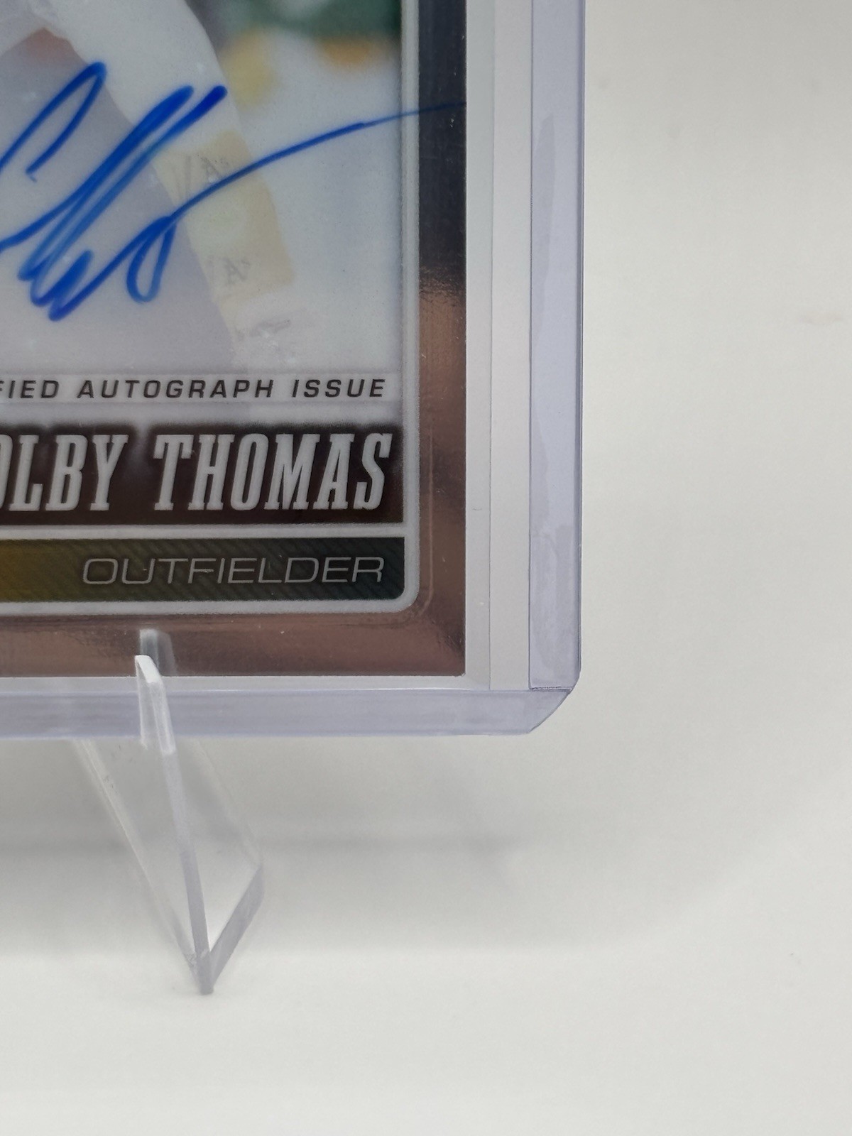2026 Topps Chrome Colby Thomas Rookie Auto #RA-CT Athletics