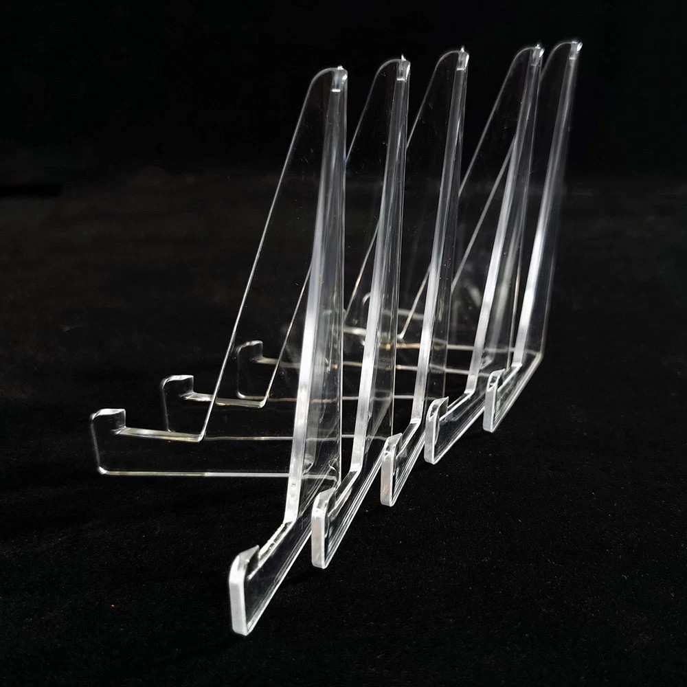 5-20x Plastic Card Display Stand, Super Hard Clear Display for Baseball, Sports