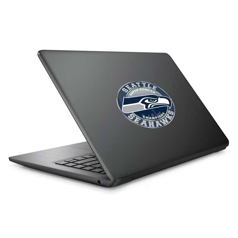 Seahawks Football Decal Super Bowl 2026 Sticker for 12th Man Seattle Fans