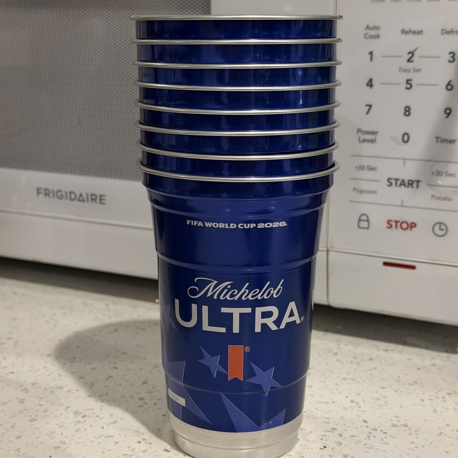 FIFA World Cup 2026 Aluminum Michelob Ultra Souvenir Cup – Jordan Vs Argentina