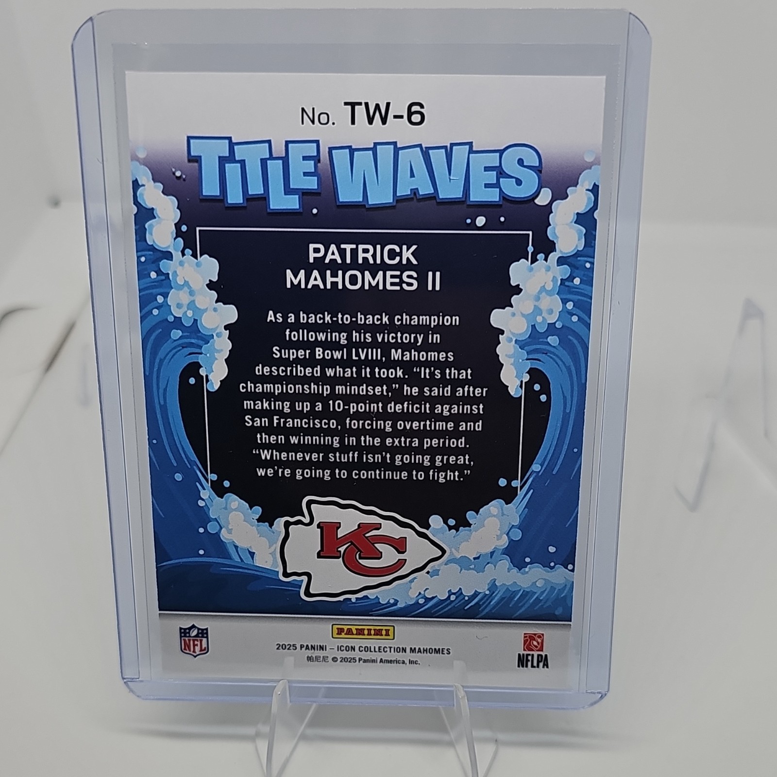 Patrick Mahomes II 6 Card Monster Lot Freshly Ripped Out Of 4 Icon Boxes.$6pack$