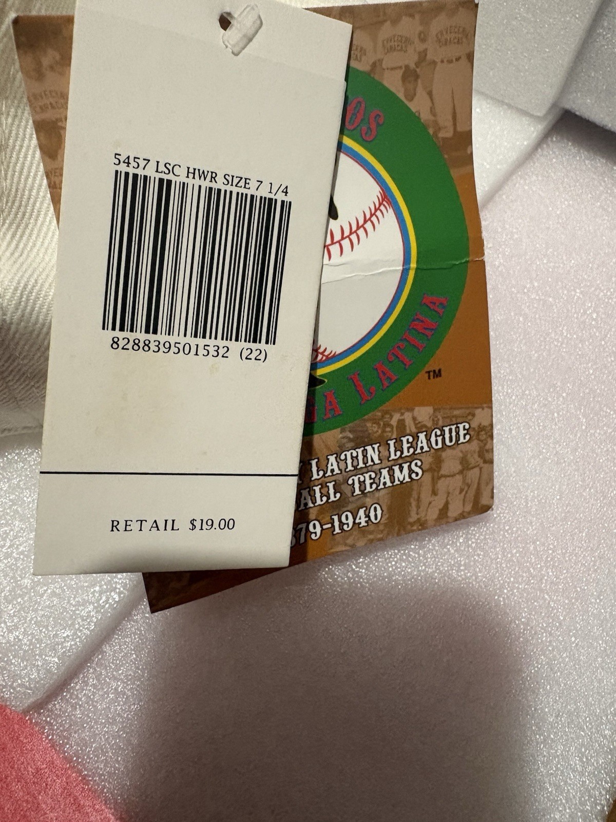 Latin League Santurce Crabbers Puerto Rico SIZE 7-1/4 Fitted Hat