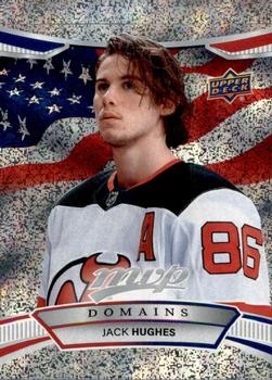 2022-23 Upper Deck MVP #NA-9 Jack Hughes Domains
