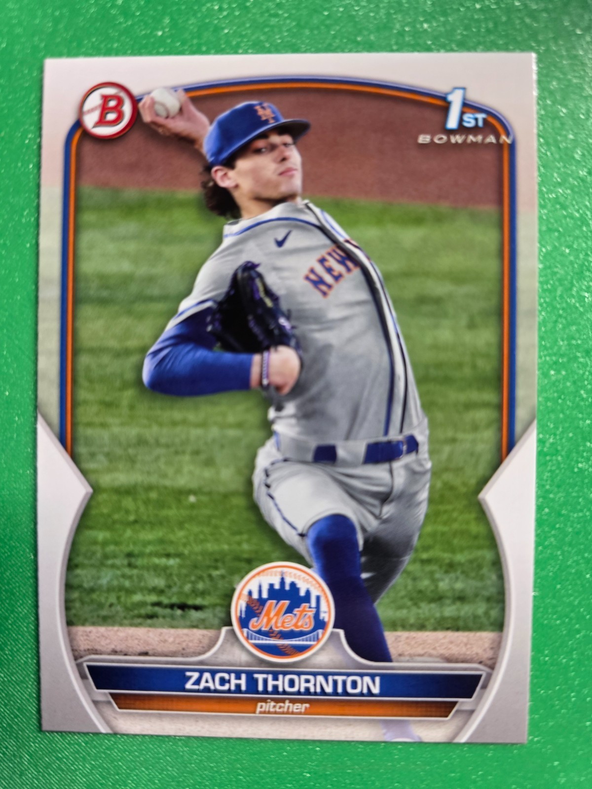 2023 BOWMAN ZACH THORNTON 1ST ROOKIE #BD-152 NEW YORK METS MLB BASEBALL RC QTY
