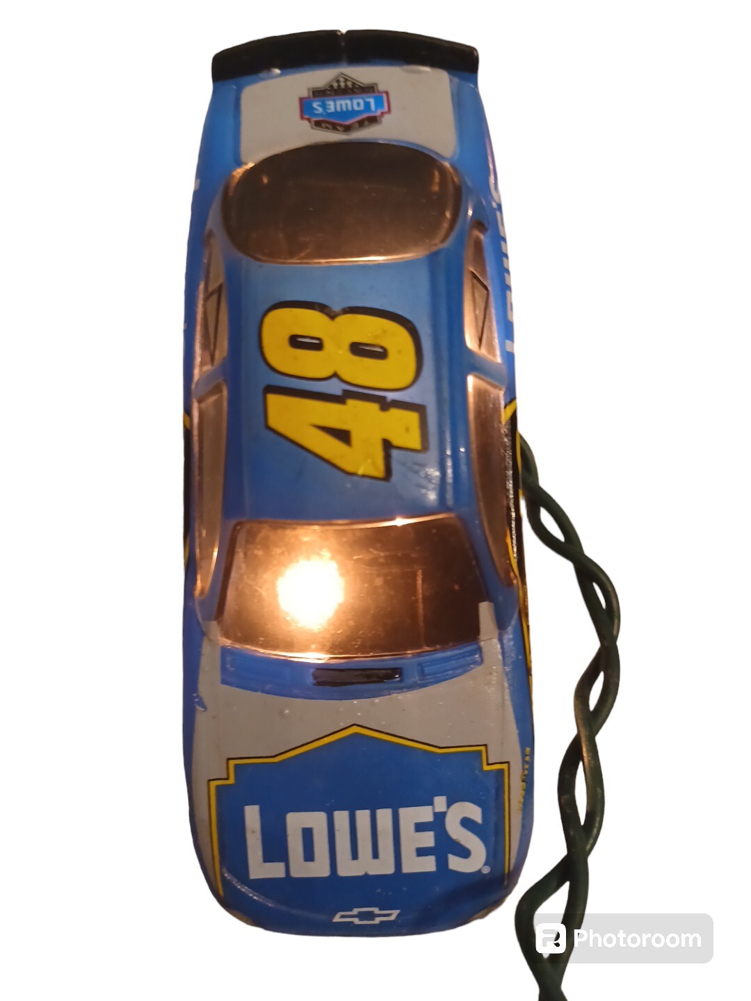 Nascar Vintage Jimmie Johnson String Lights 2 Sets Total Of 10 Car Lights *WORK*