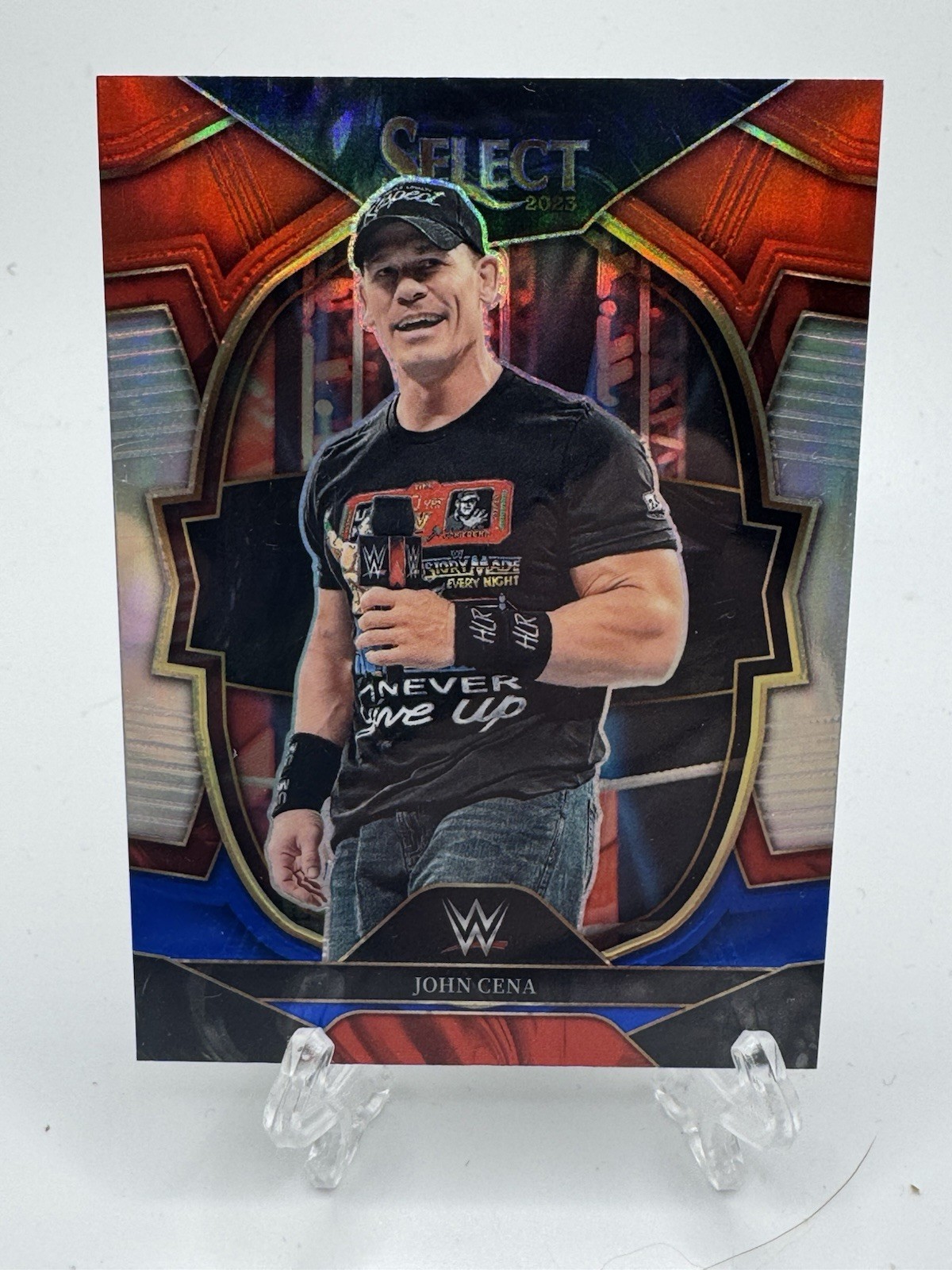 JOHN CENA 2023 SELECT WWE CONCOURSE LEGENDS RED BLUE PRIZM #79