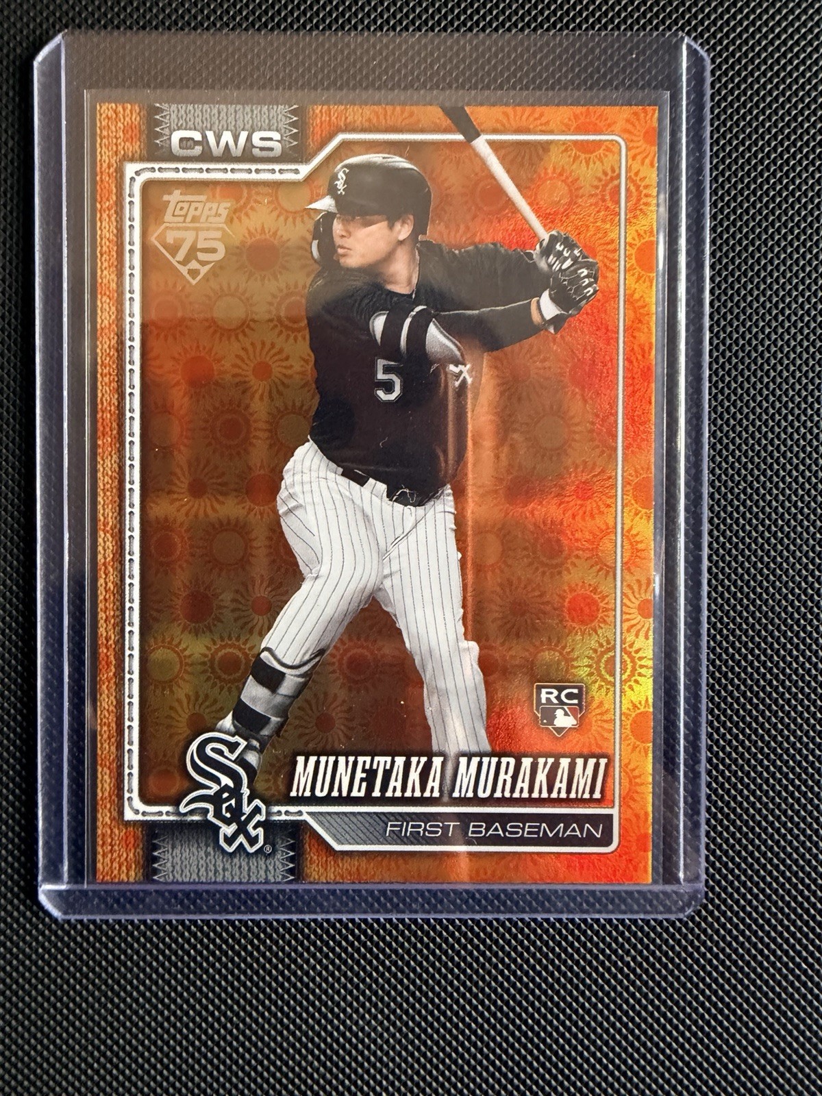Munetaka Murakami #503 2026 Topps Series 2 RC Sun Foil White Sox Rookie Parallel