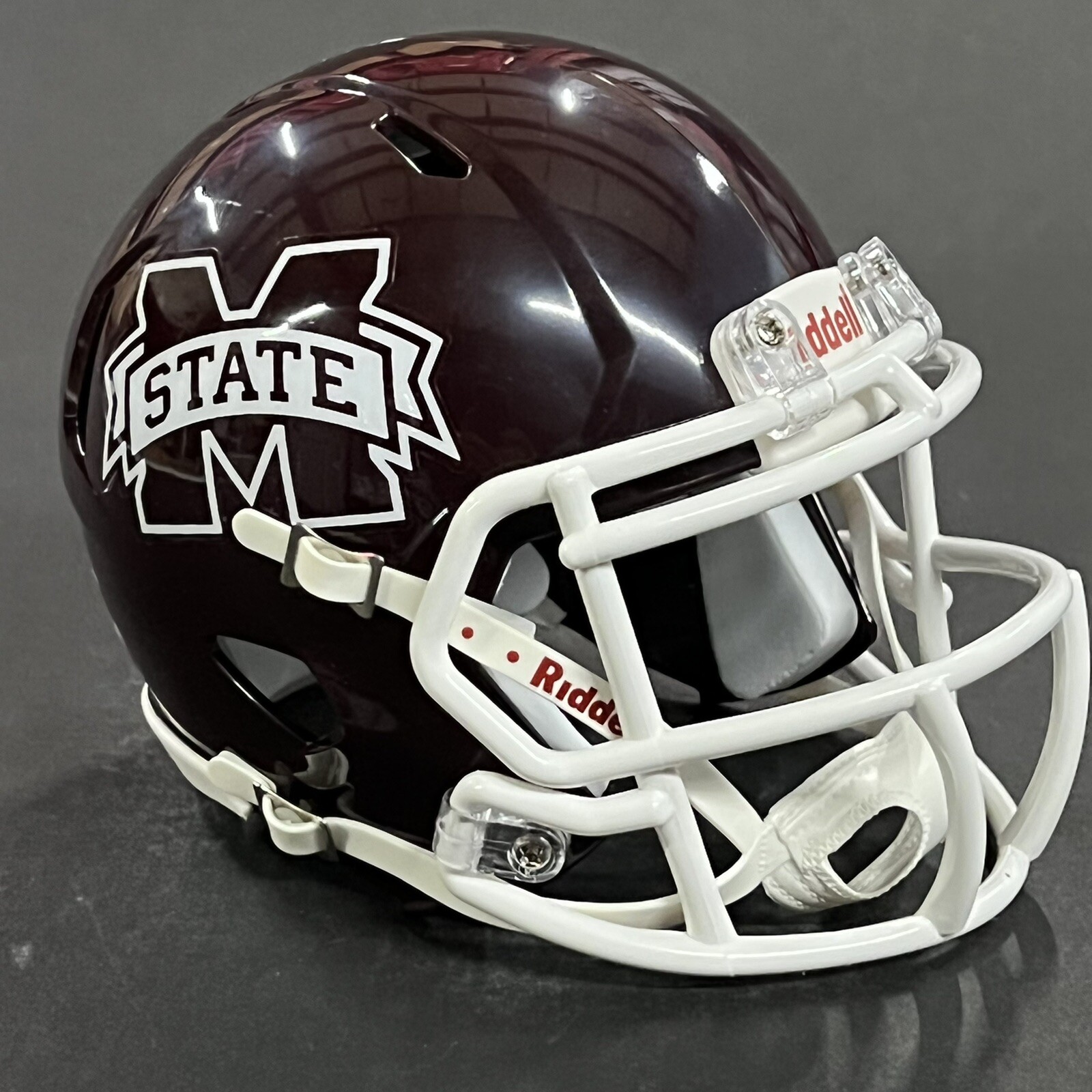 Mississippi State Bulldogs Speed Mini Helmet Riddell NCAA Licensed Brand New!