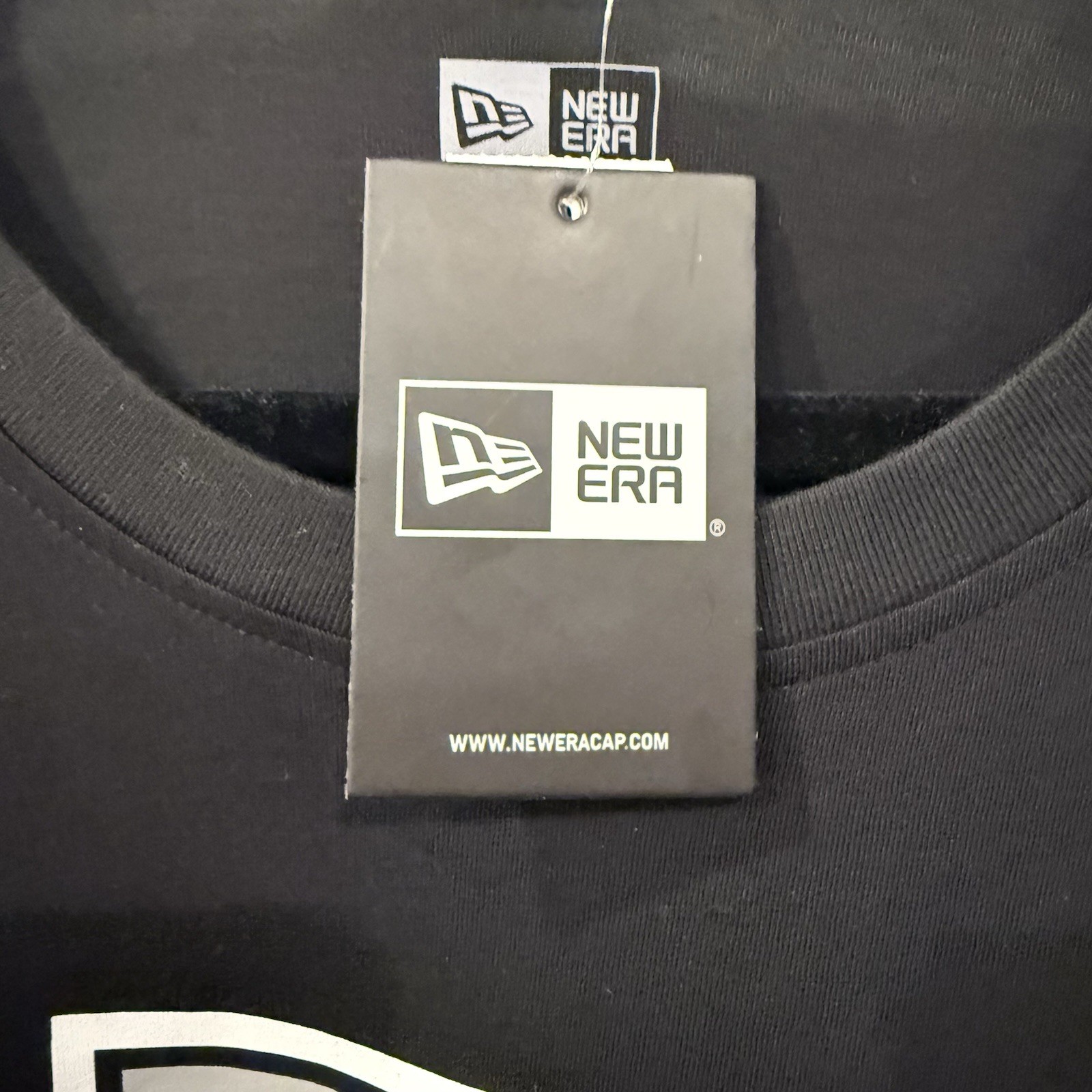 LA Kings New Era T Shirt Large Black New Era Stitch In Side