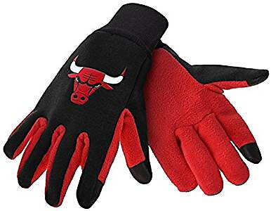Chicago Bulls Texting Gloves NEW One Size Fits Most FOCO