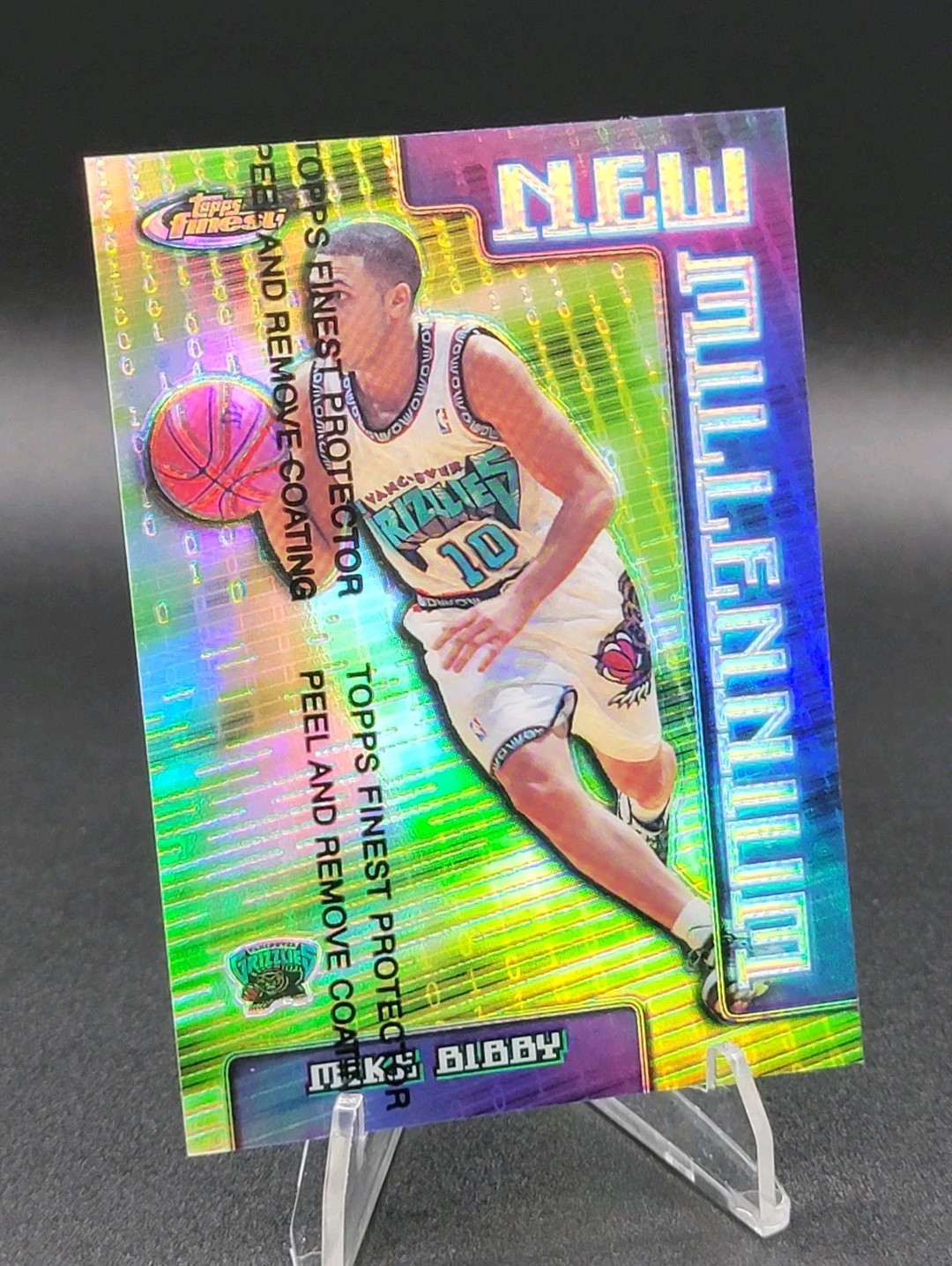 MIKE BIBBY ~ 1999-00 Topps Finest ~ New Millennium #NM4 ~ Refractor /300 🏀