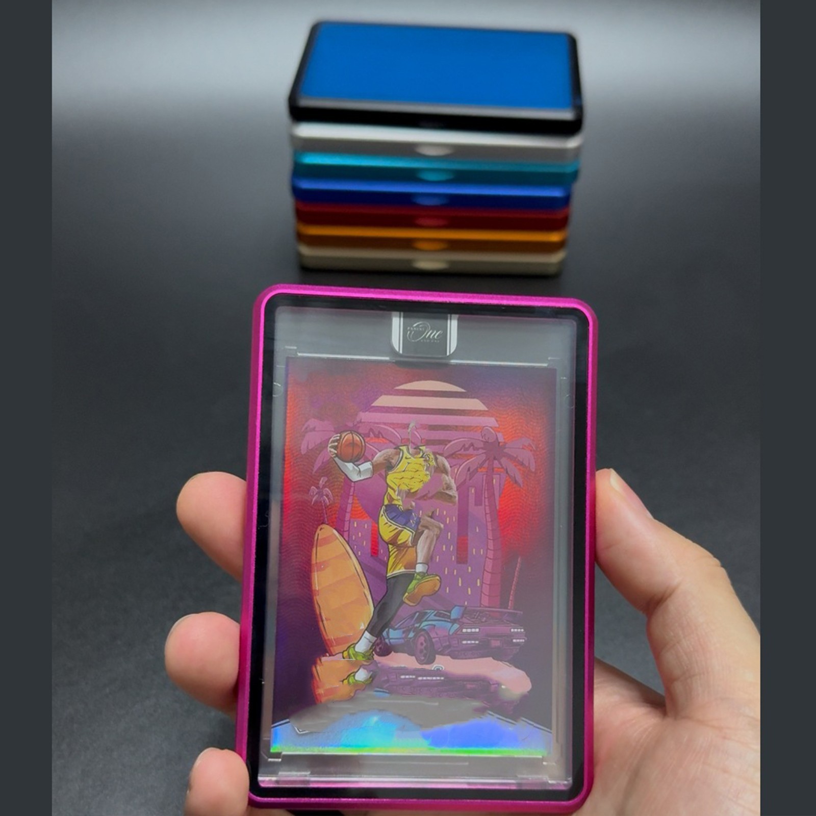 One Magnetic Trading Card Protector Ultra Metal Touch for PRO 35PT 130PT Holder