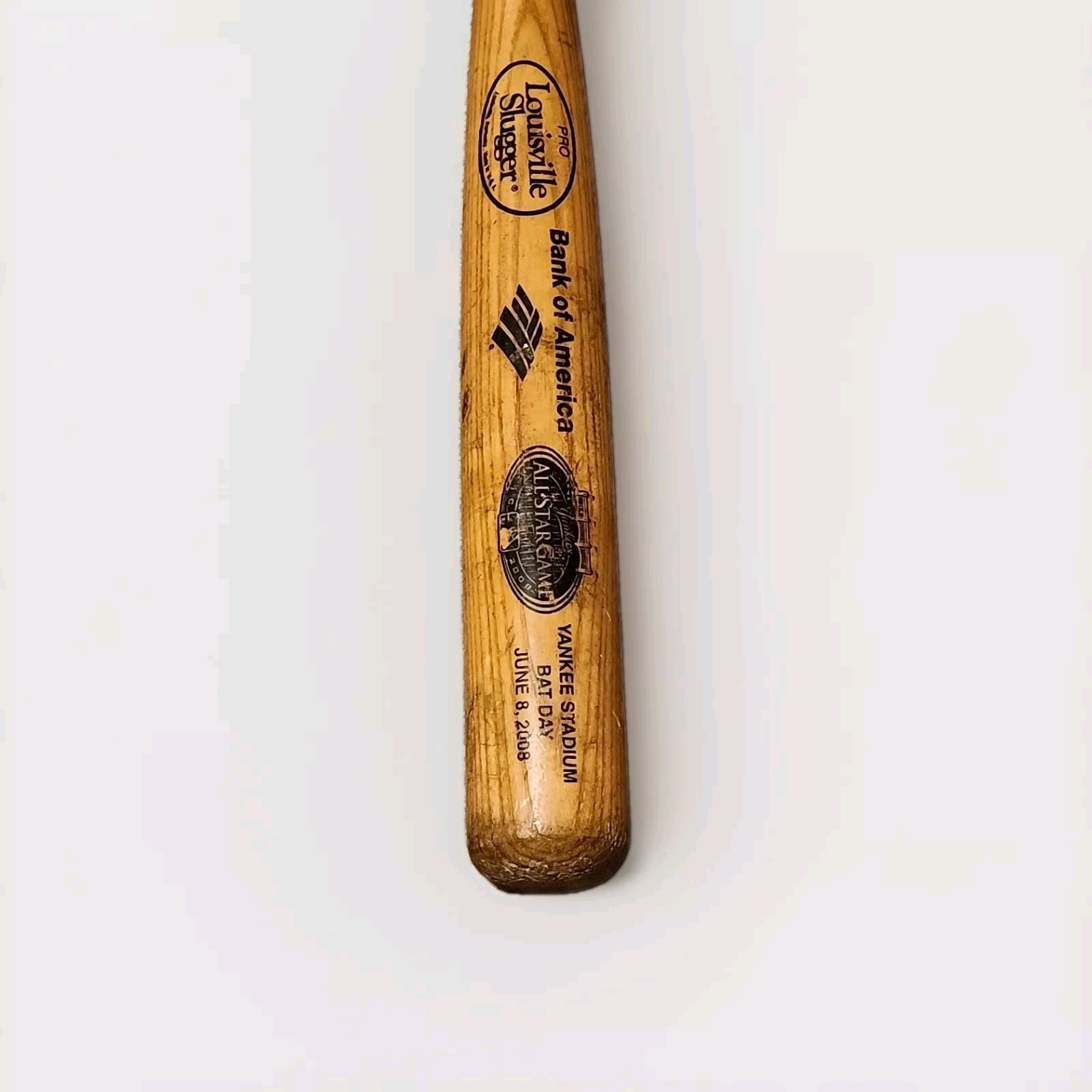 Louisville Slugger Yankee Stadium Bat Day- Bat 2008 Wooden 30 Inch 27oz