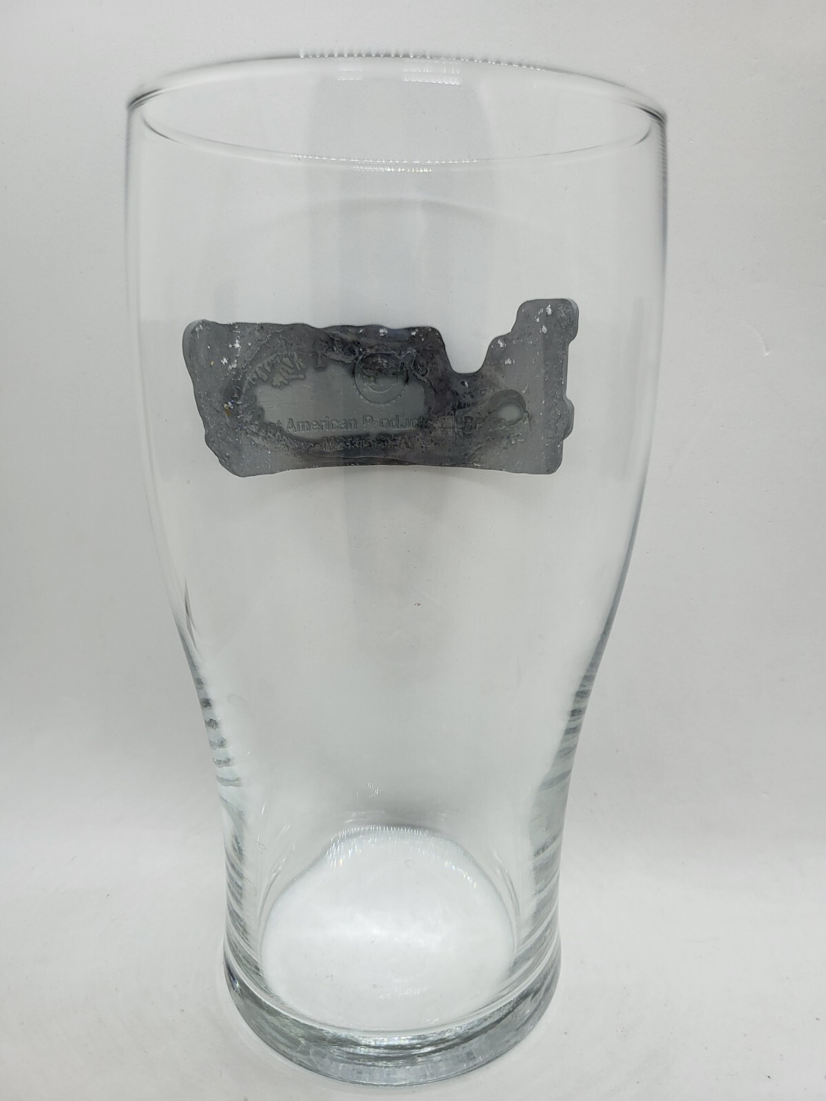 American Products 2010 Los Angeles Dodgers Drinking Glass w/ Metal Logo