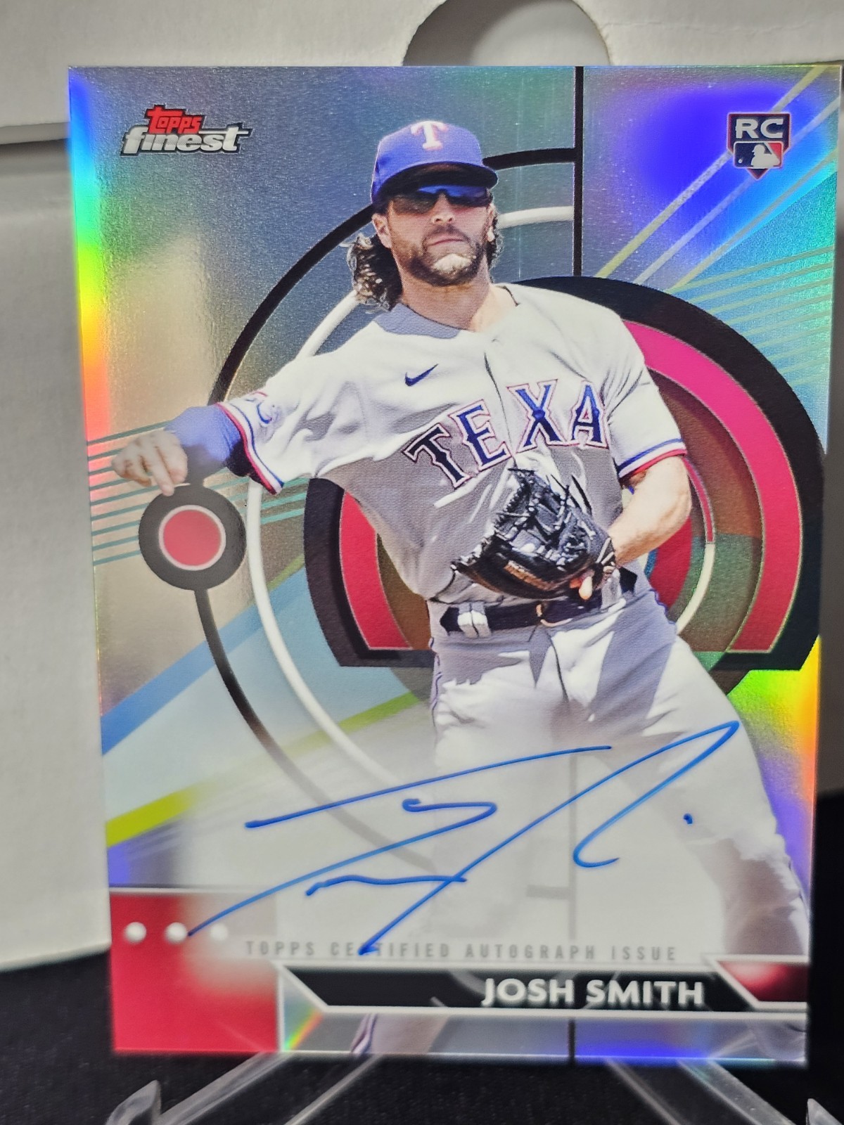 2023 Topps Finest Josh Smith Refractor Auto #FA-JSM