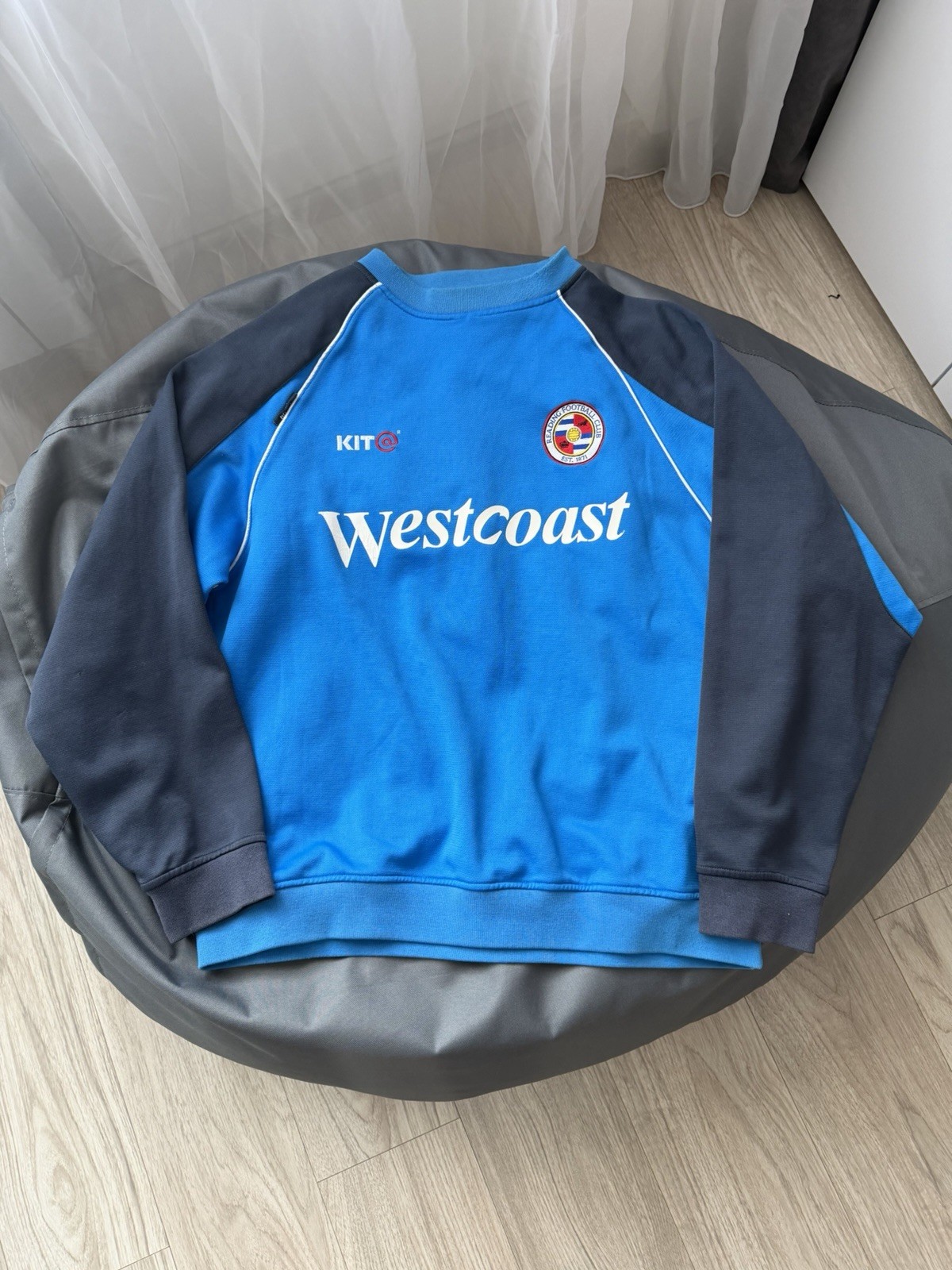 READING FC FOOTBALL SWEATSHIRT 2003-2004 ORIGINAL SIZE XL