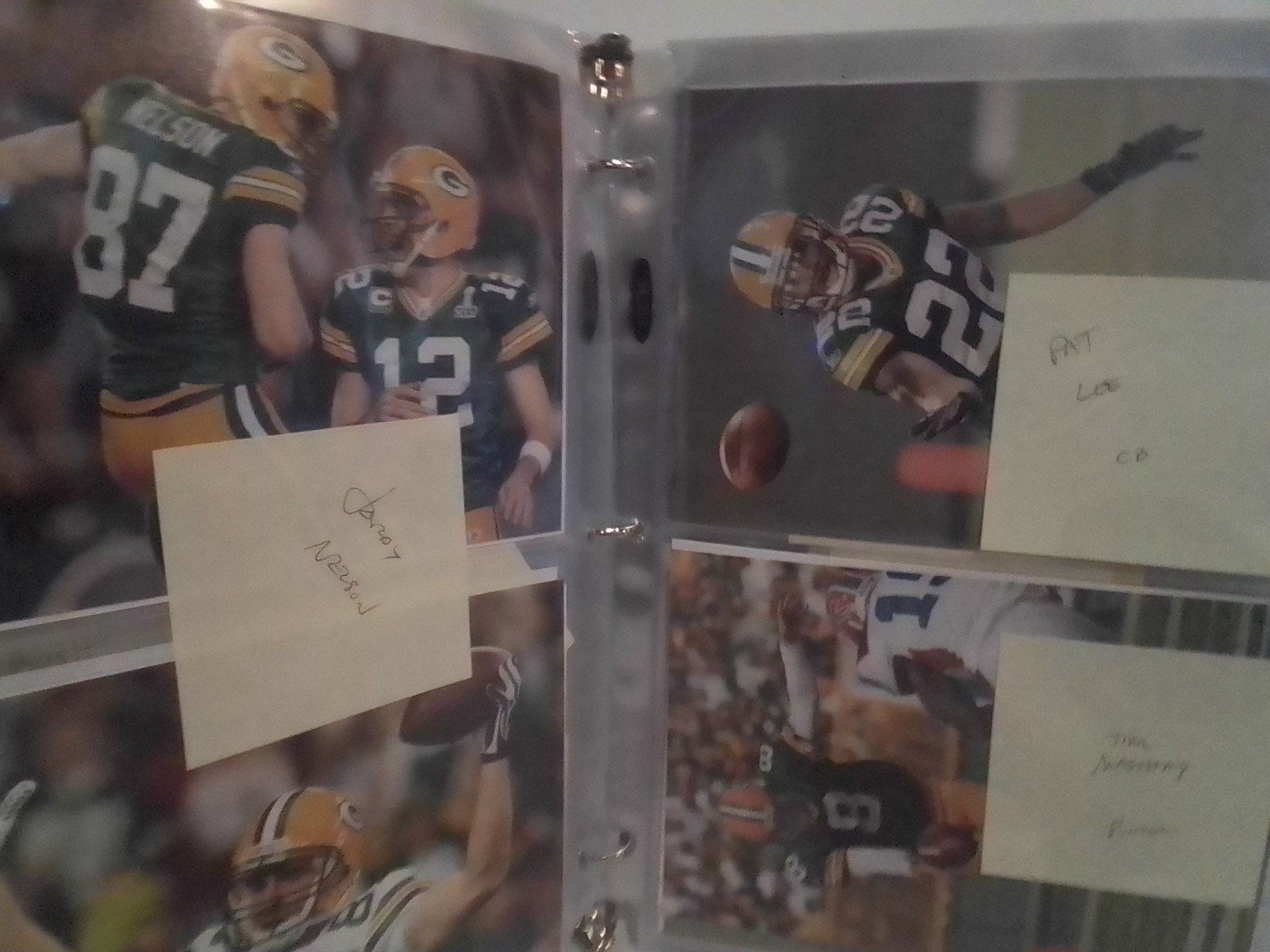Green Bay Packers Photos 60+ 2011 AARON RODGERSCHAD CLIFTON +MORE-SAME DAY SHIP