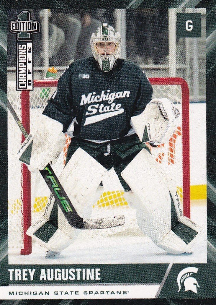2025-26 Michigan State Hockey Champions Deck Pick A Card Porter Martone