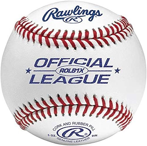 Baseballs Official League Competition Grade Youth/14U 24 Count ROLB1X Bucket