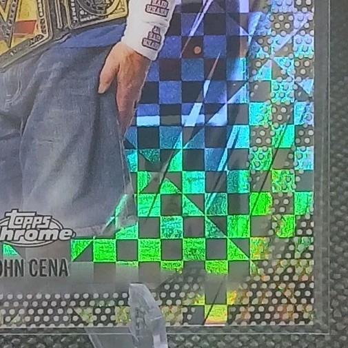 2026 Topps Chrome WWE John Cena #2 Silver X-Fractor Legend