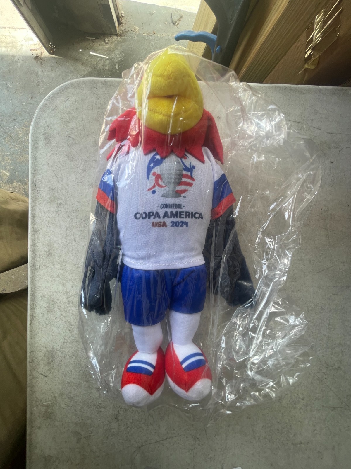 Conmebol Copa America USA 2024 Plush Eagle Plush Multicolor 12″ Poseable