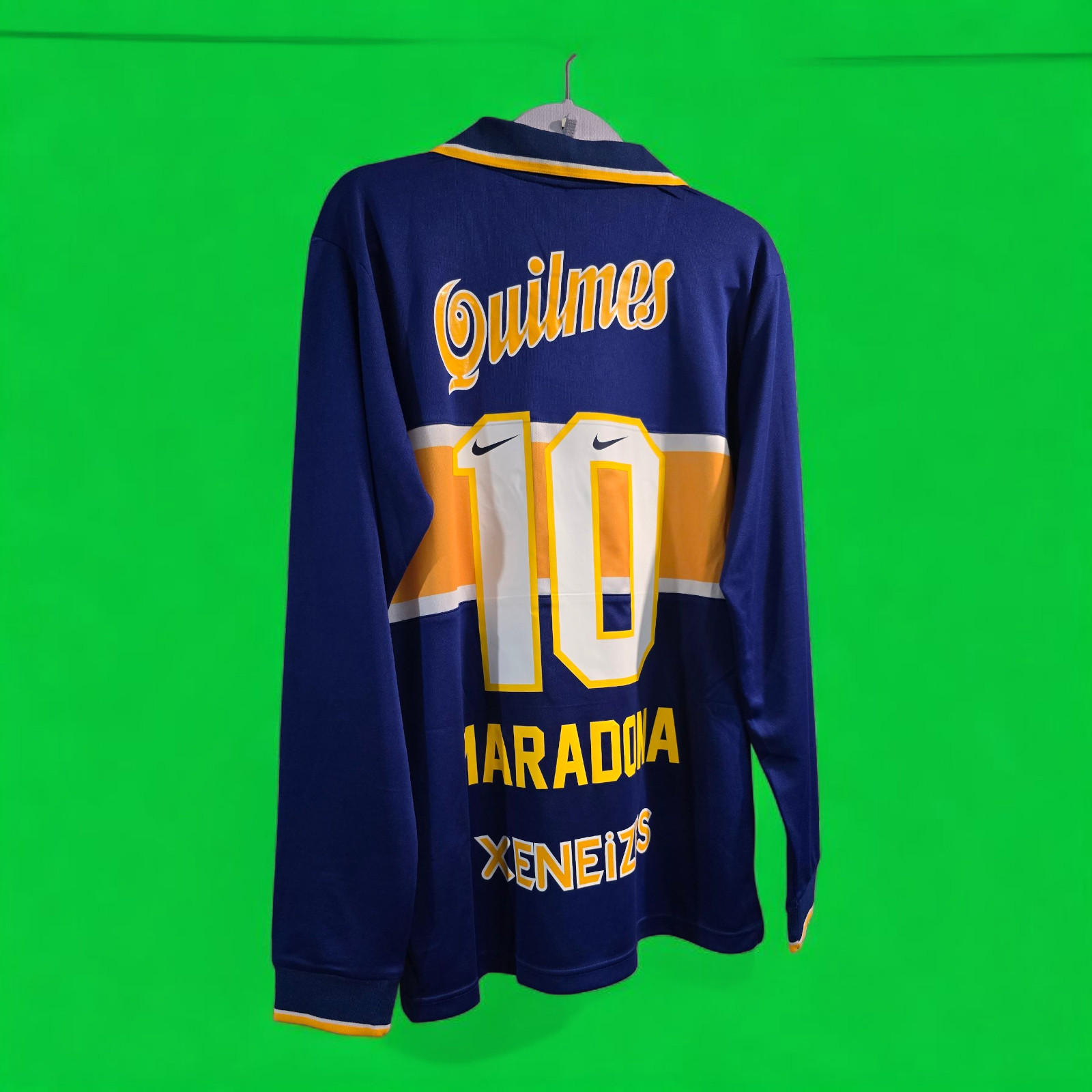 BOCA Jr. HOME 96/97 – Blue – MARADONA # 10 – 2XL (Run Small) – Jersey Retro