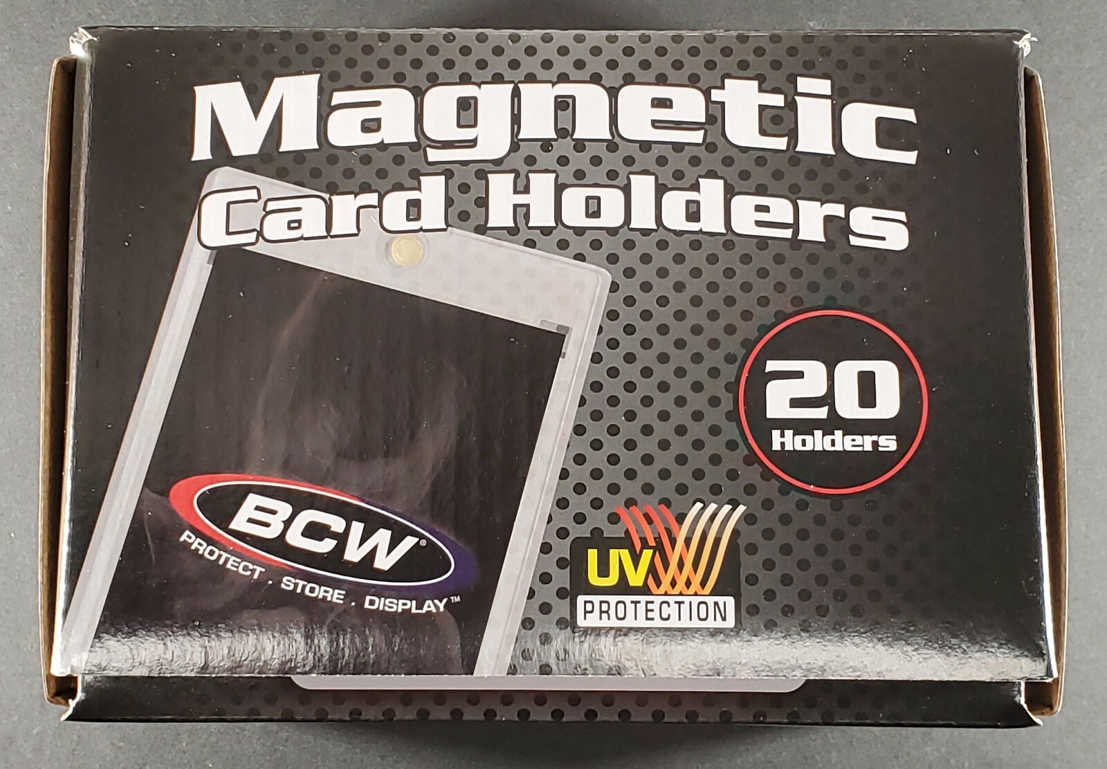 (20) BCW 35pt Magnetic Card Holders One Touch 35 pt 35 Point – Full Box