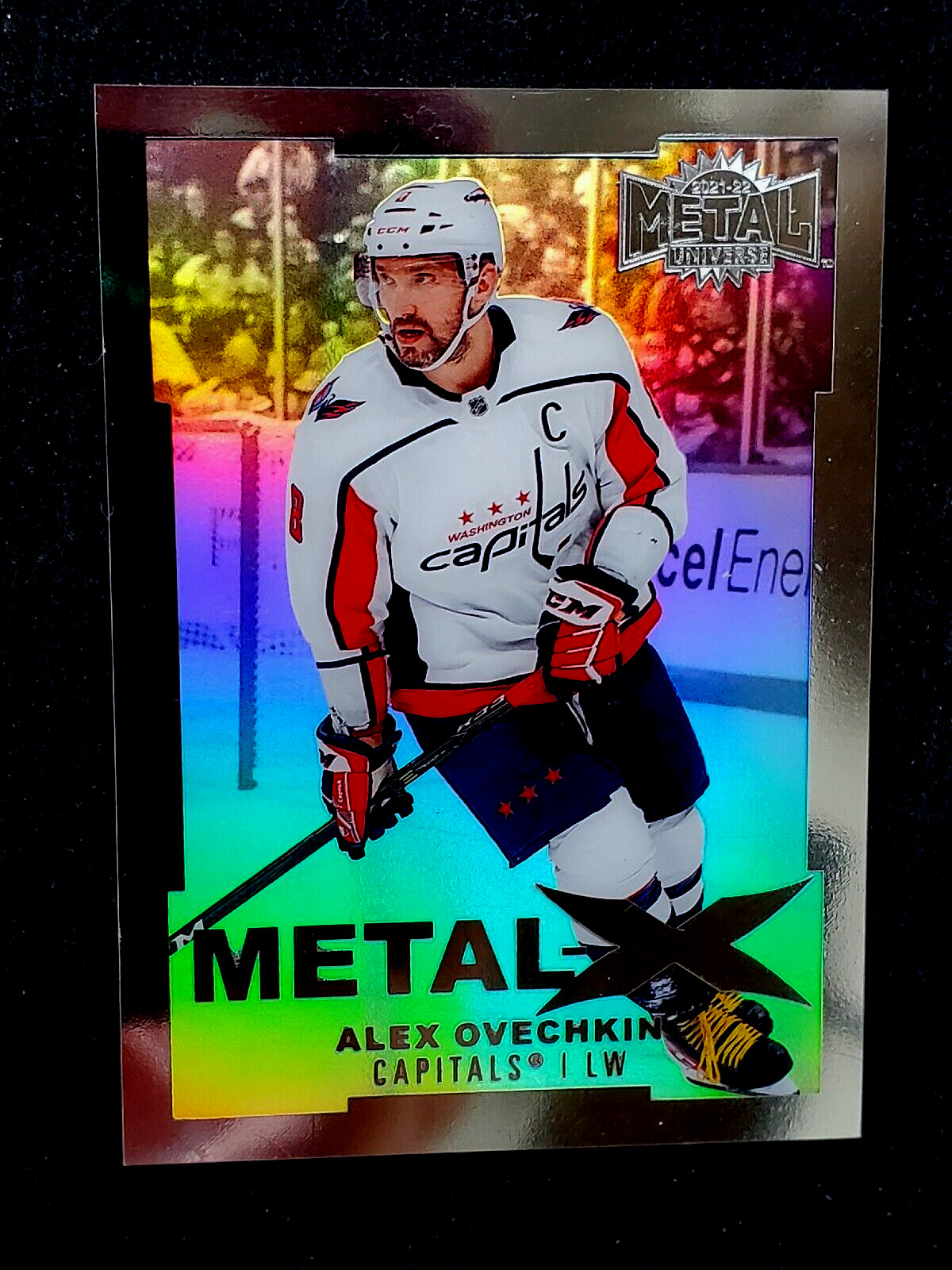 2021-22 Skybox NHL Metal Universe /499 Alexander Ovechkin METAL X #MXAO Case Hit