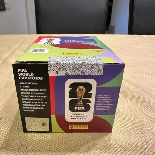 PRESALE FIFA World Cup 2026 Sticker Booster Box (100 Packs)