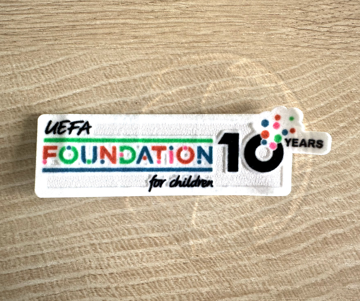 UEFA Champions League Starball + Foundation Patch Badge Set UCL