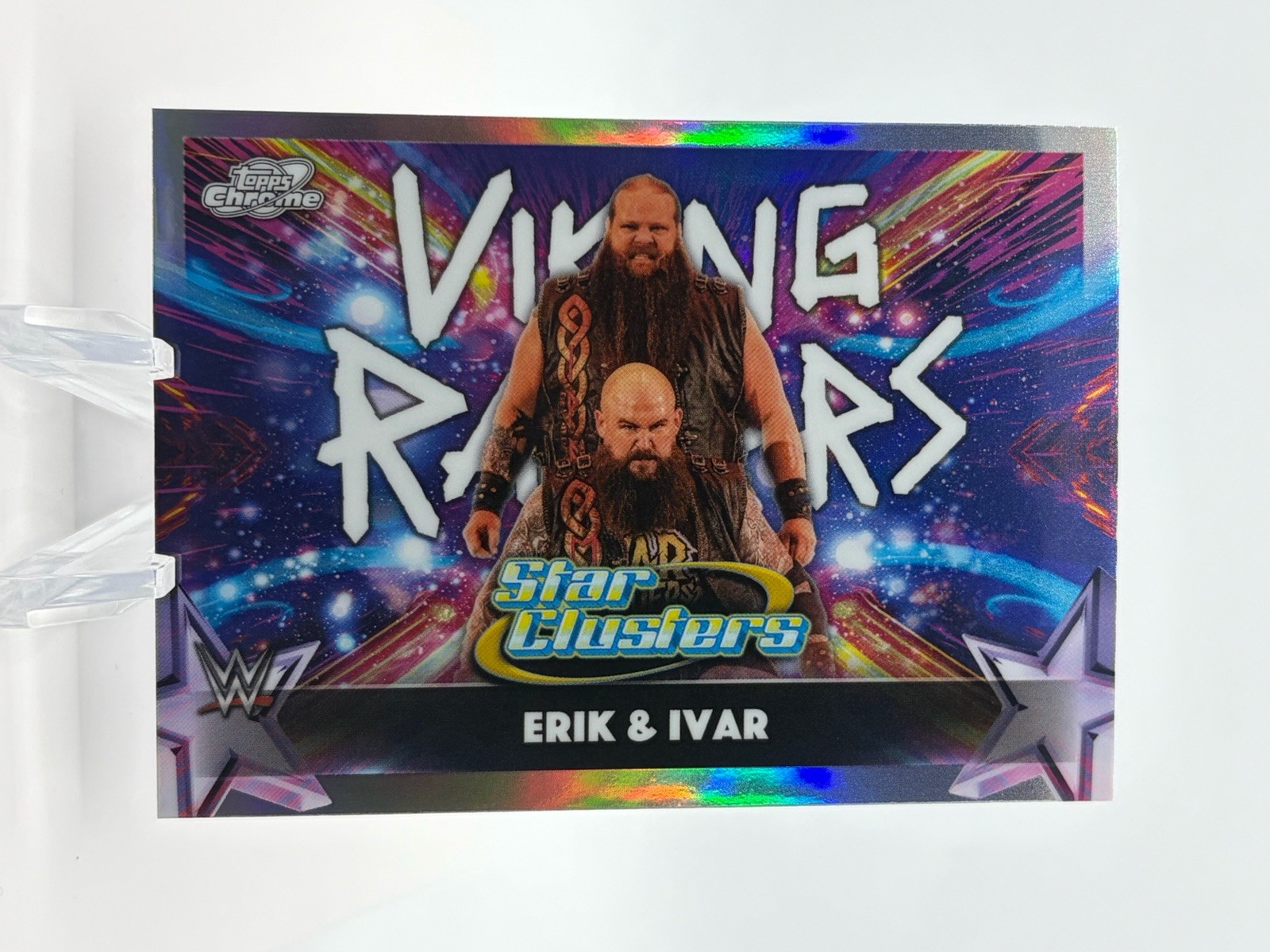 ERIK & IVAR VIKING RAIDERS 2026 Topps Cosmic Chrome WWE STAR CLUSTERS #SC-14
