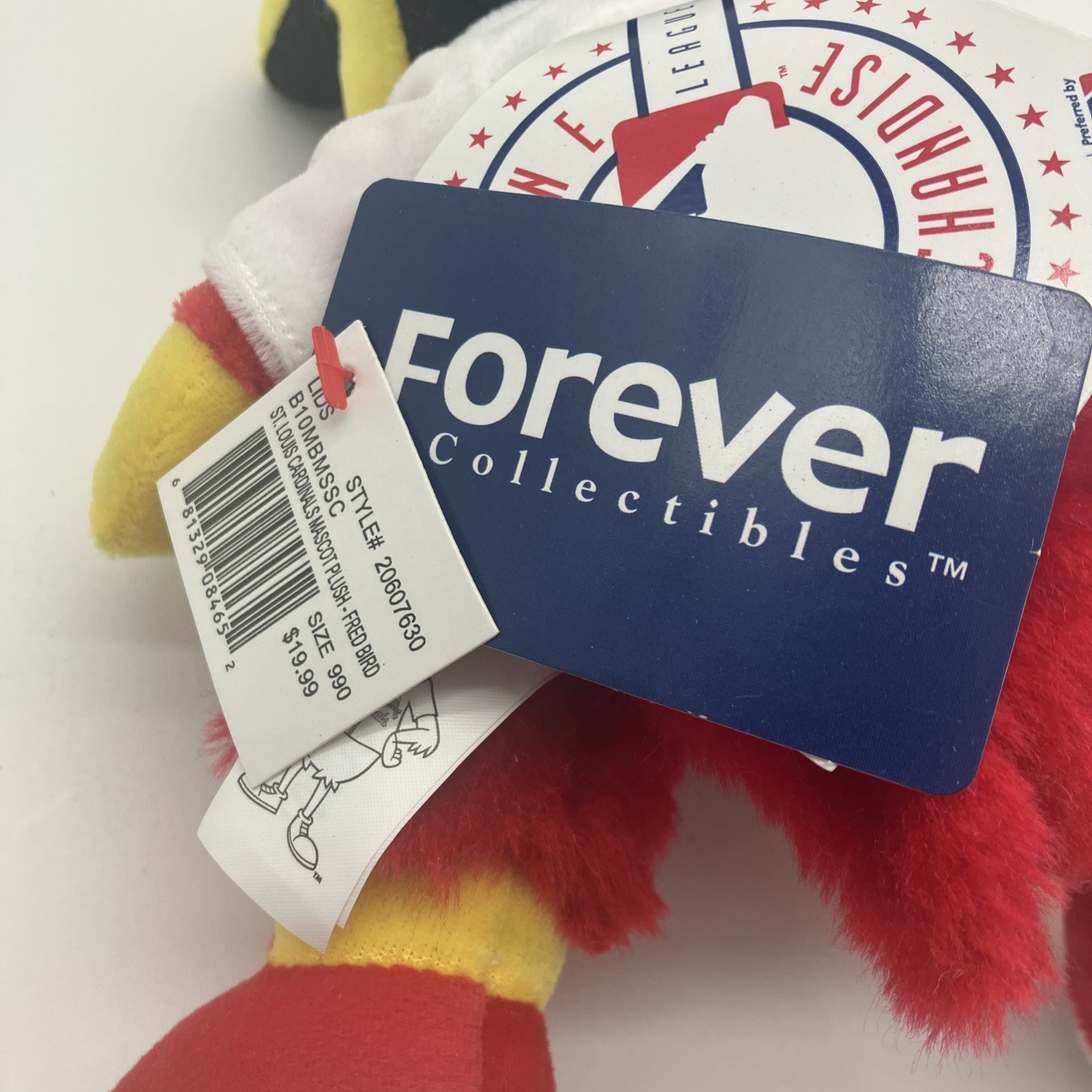St. Louis Cardinals – Fredbird Mascot Plush – MLB – Forever Collectables 8″ NWT