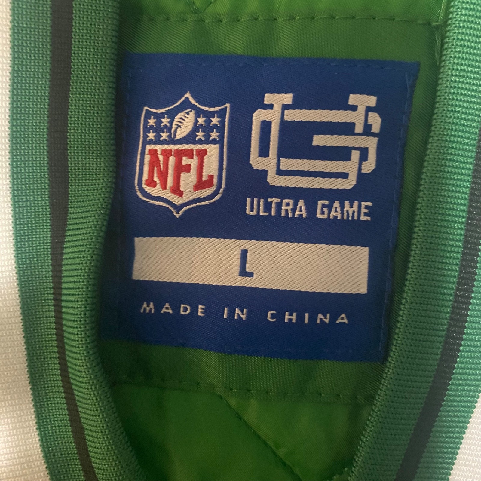 NFL Philadelphia Eagles Retro Logo Kelly Green Snap Bomber Varsity Jacket $135