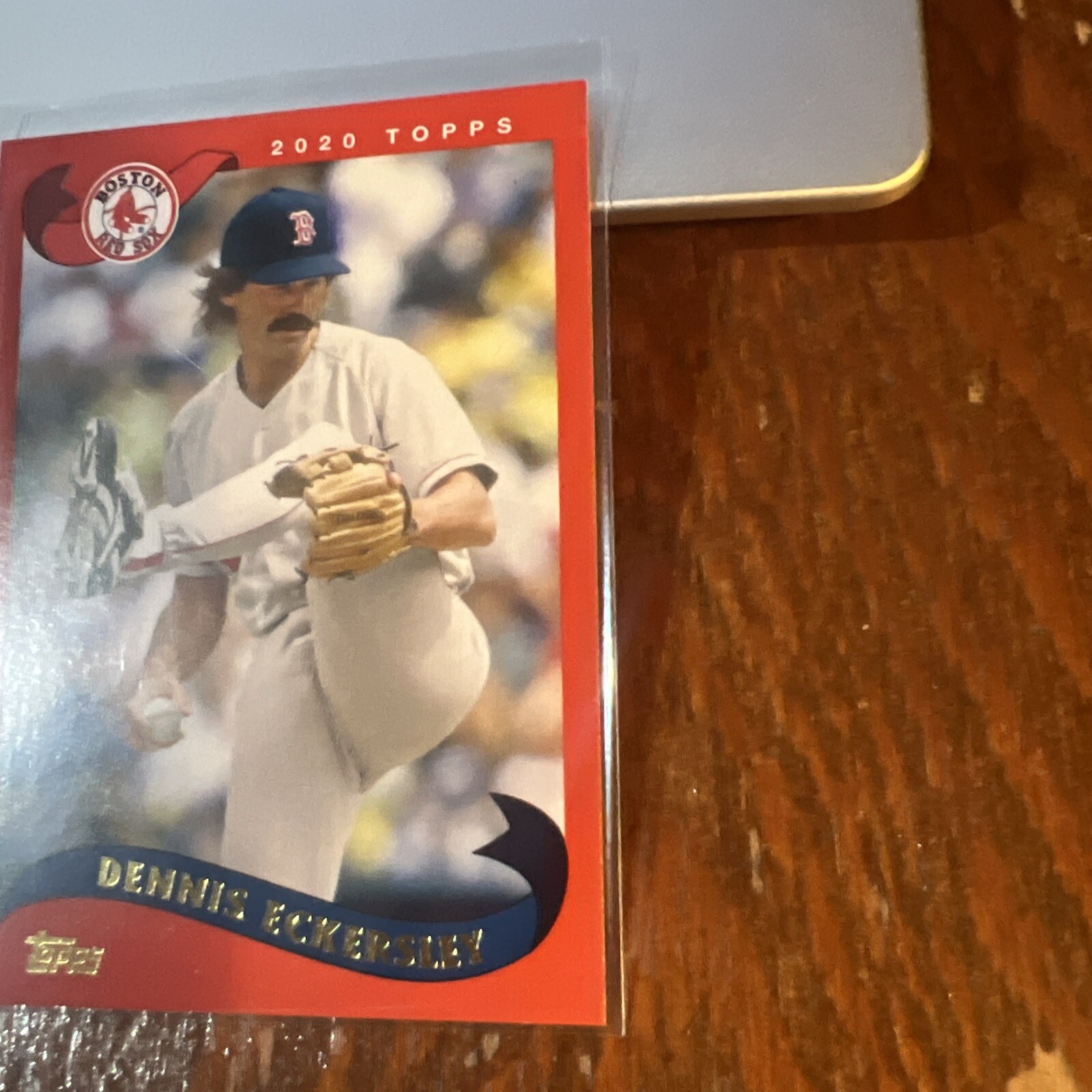 Dennis Eckersley 2020 Topps Red Border Parallel #255 Red Sox A’s HOF /75