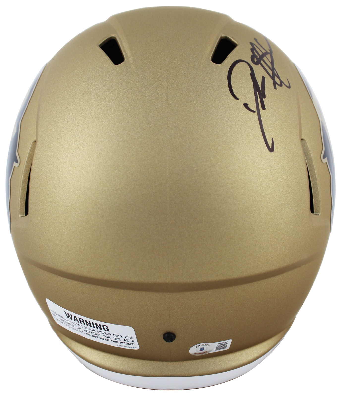 Colorado Deion Sanders Authentic Signed Full Size Speed Rep Helmet BAS Witnessed