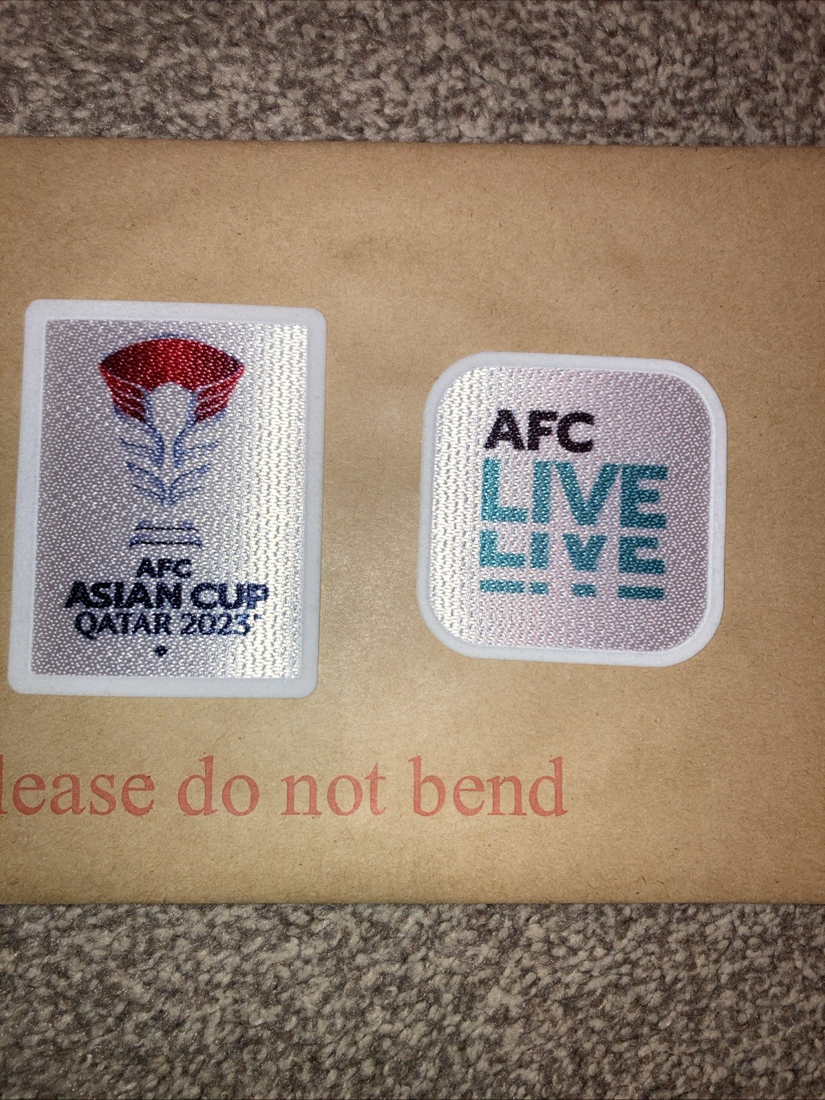 AFC Asian Cup Qatar 2023 + AFC Live Patch Heat Transfer
