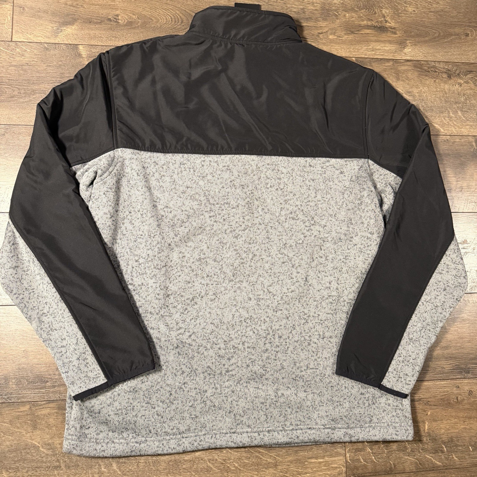 Creighton Bluejays Men’s Full Zip Jacket 2XL 2TG 2EG Black Gray NCAA Fanatics
