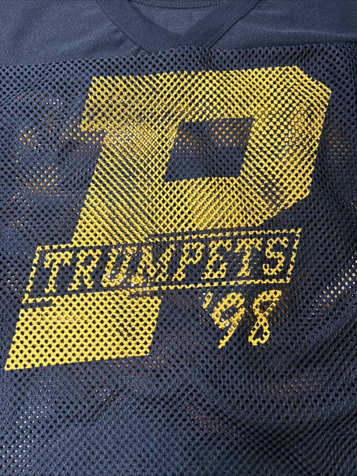 Vintage Russel Athletic Purdue University Band Jersey Size XL 1998 Mesh Y2K