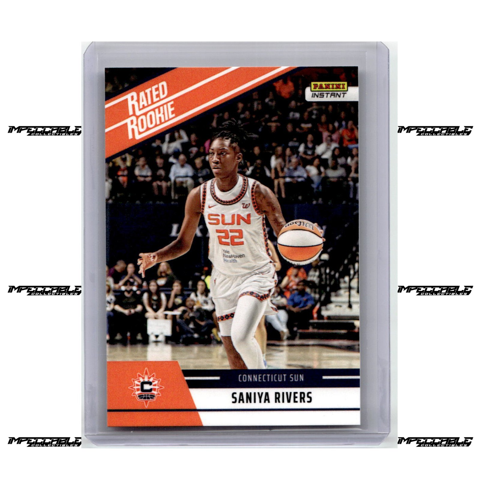 2025 Panini Instant WNBA – #RRR-9 Saniya Rivers Rated Rookie Retro /2467 IN HAND