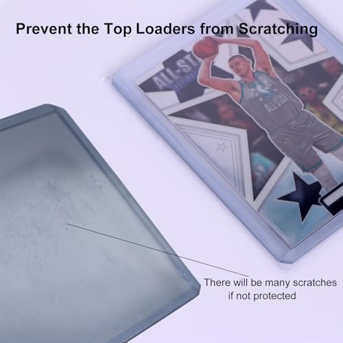 Top Loader Sleeves – Resealable Team Bags for 35-75PT Top Loader Cards (500pcs)