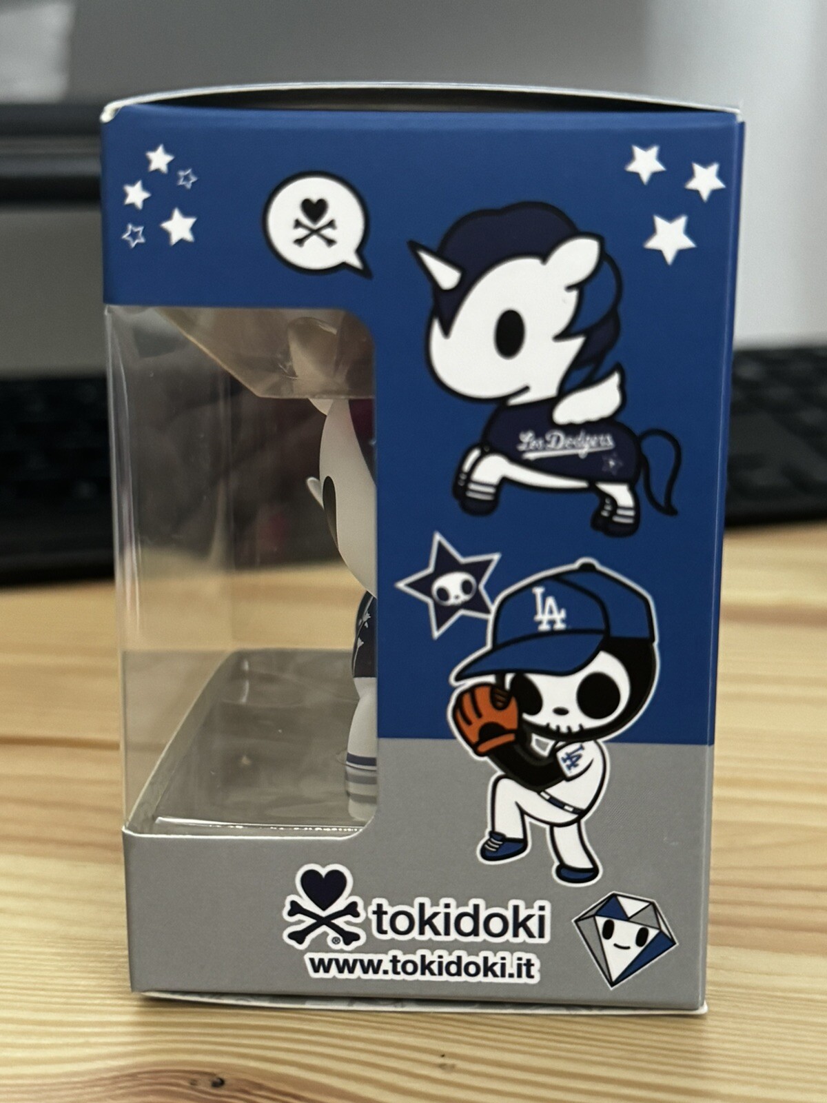 NEW Los Angeles Dodgers tokidoki x MLB Collectible Unicorno Vinyl Figure 2.5 in